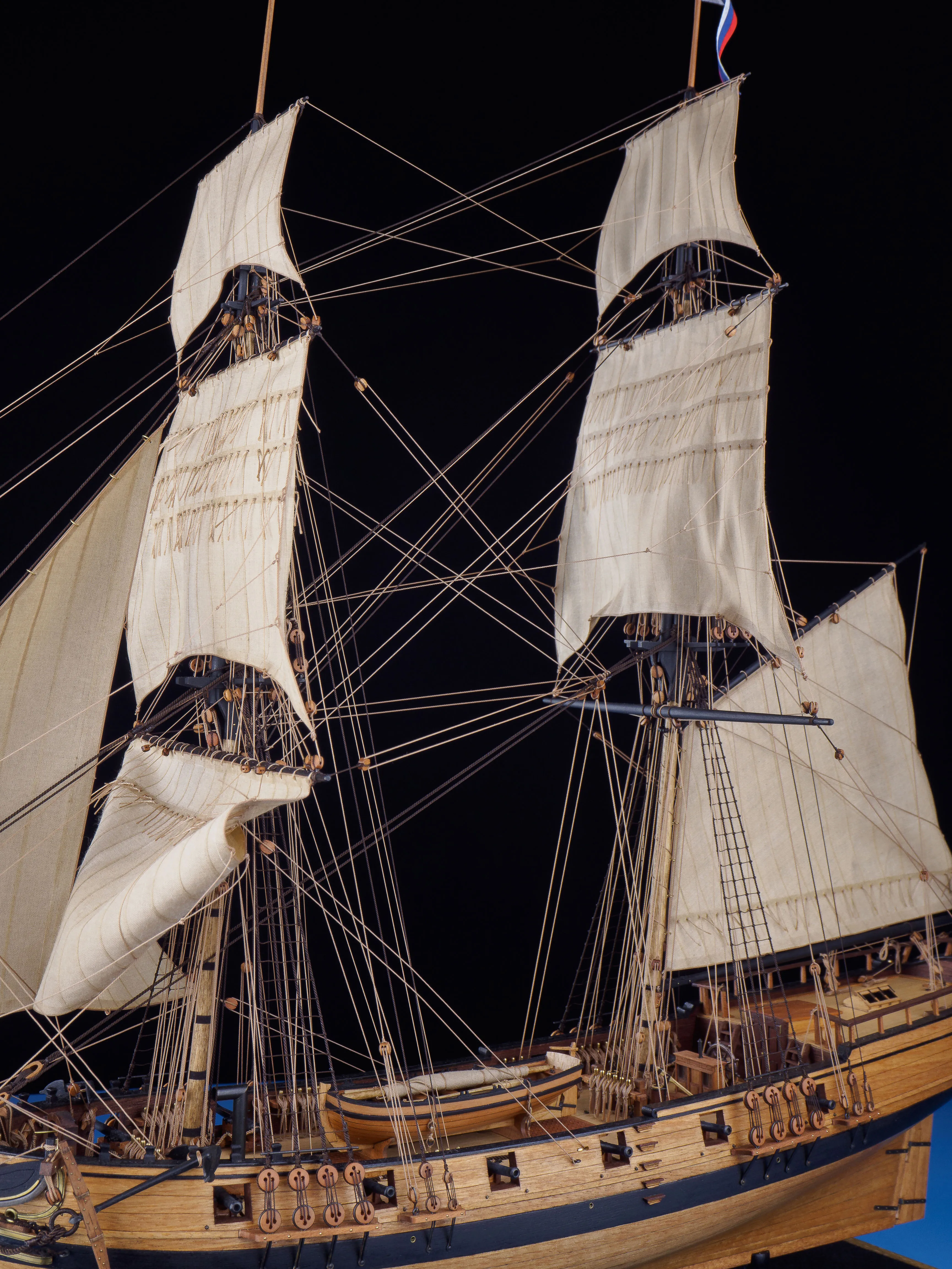 Модель корабля Бригантина "Феникс" - Верфь на Столе