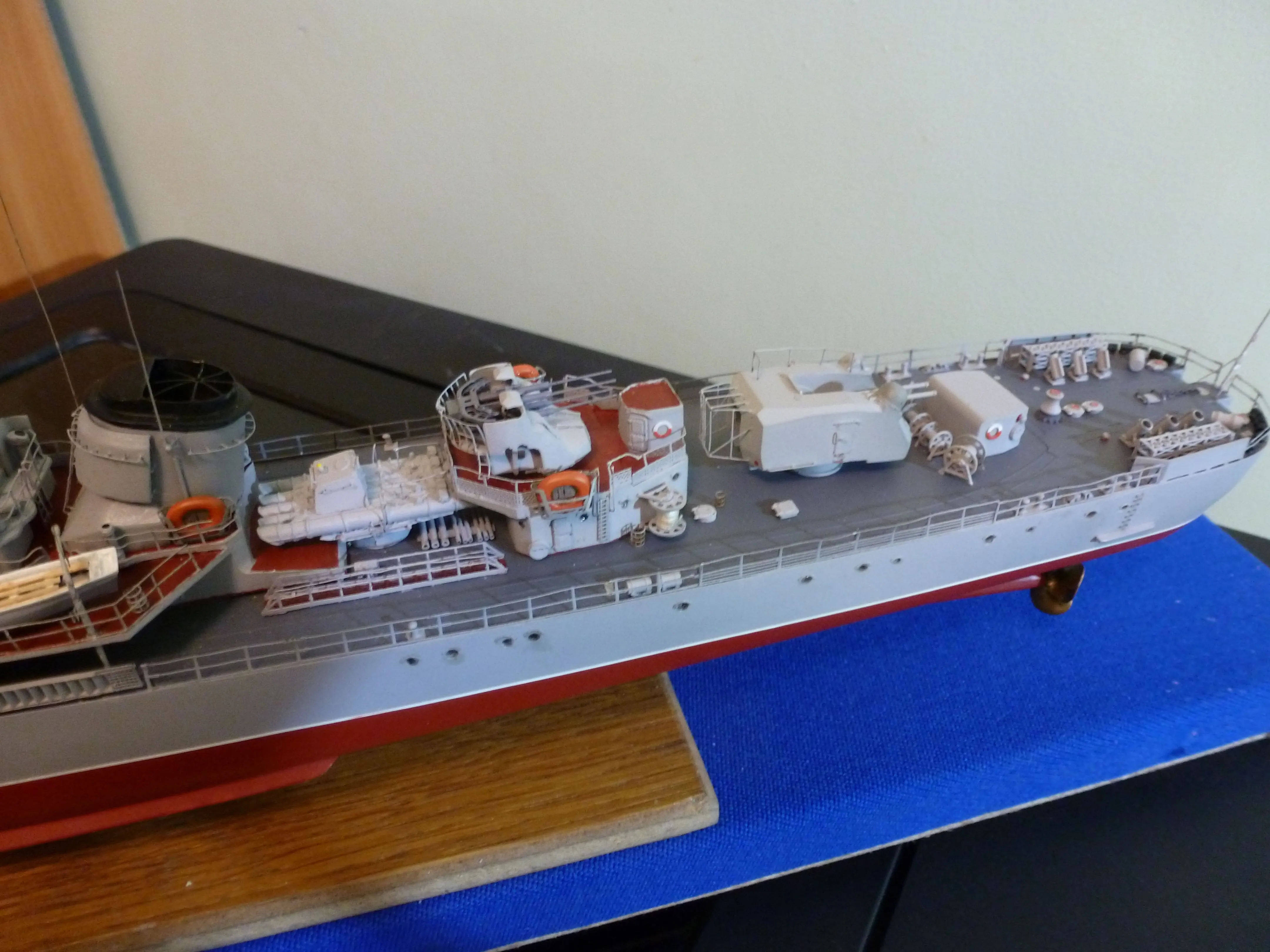 Модель корабля Эскадренный миноносец "Спокойный"  - Верфь на Столе