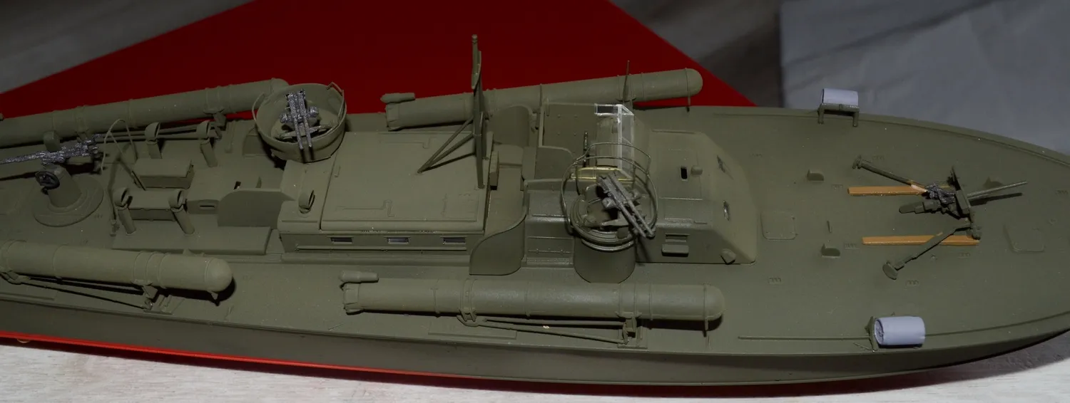 Модель корабля Торпедный катер "PT-109"   - Верфь на Столе