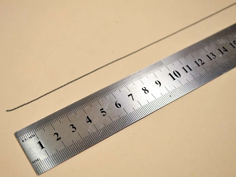 Цепь полимерная, звено круглое 1,2 мм, длина 300 мм