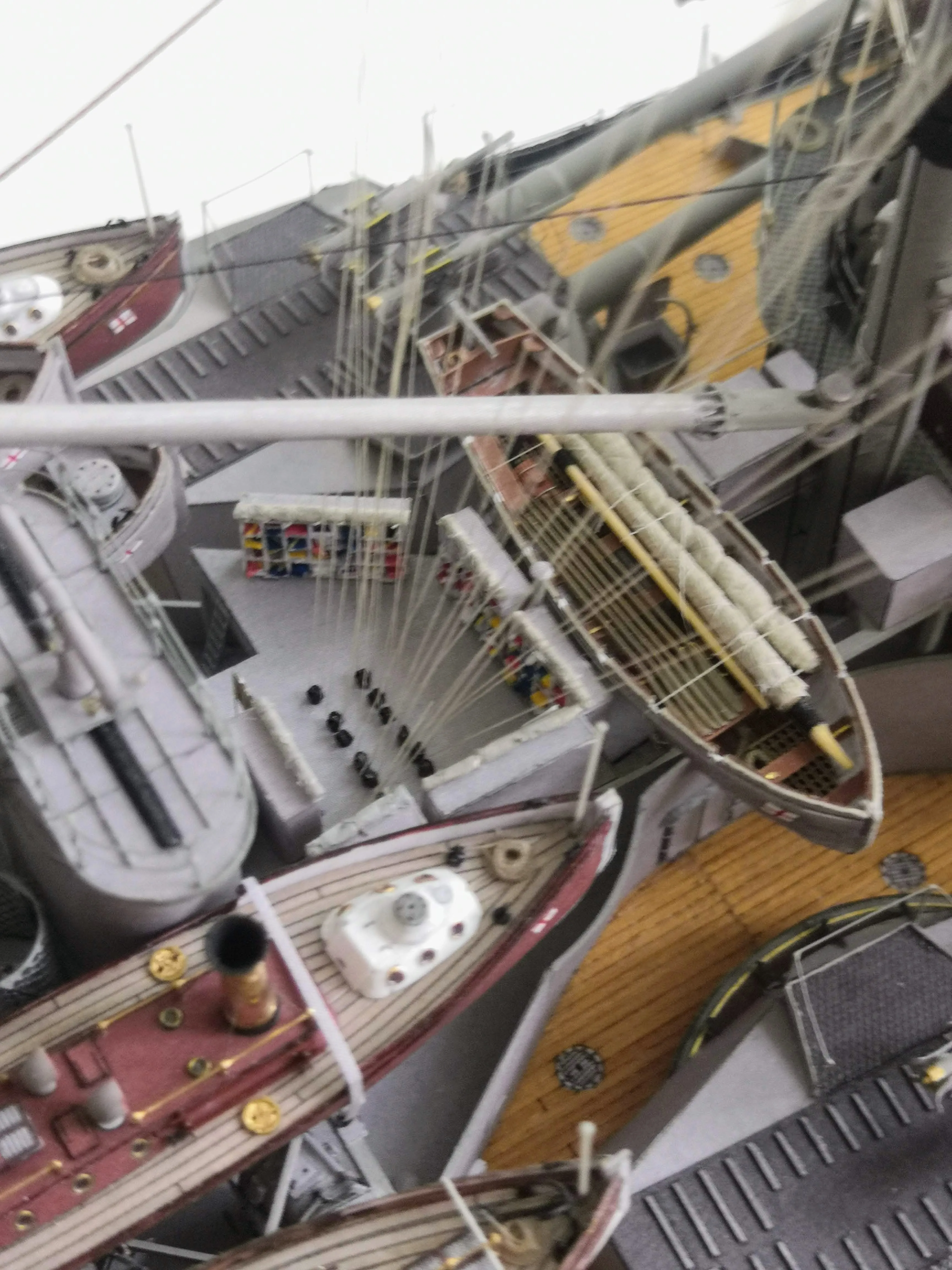 Модель корабля HMS Dreadnough - Верфь на Столе