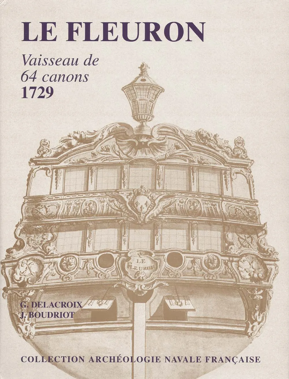 Le Fleuron, 1729 + чертежи