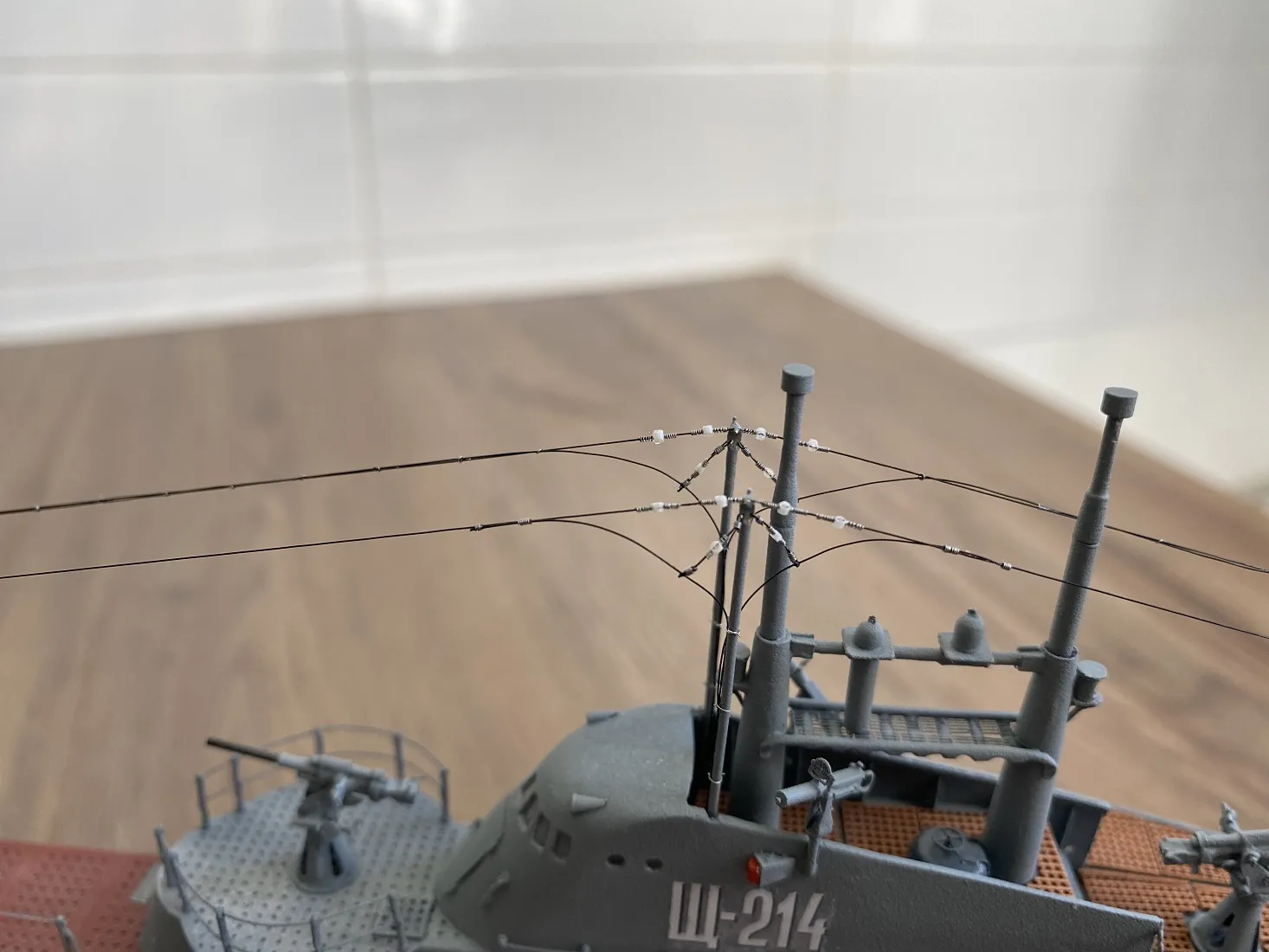 Модель корабля Подводная лодка Щ-214 - Верфь на Столе