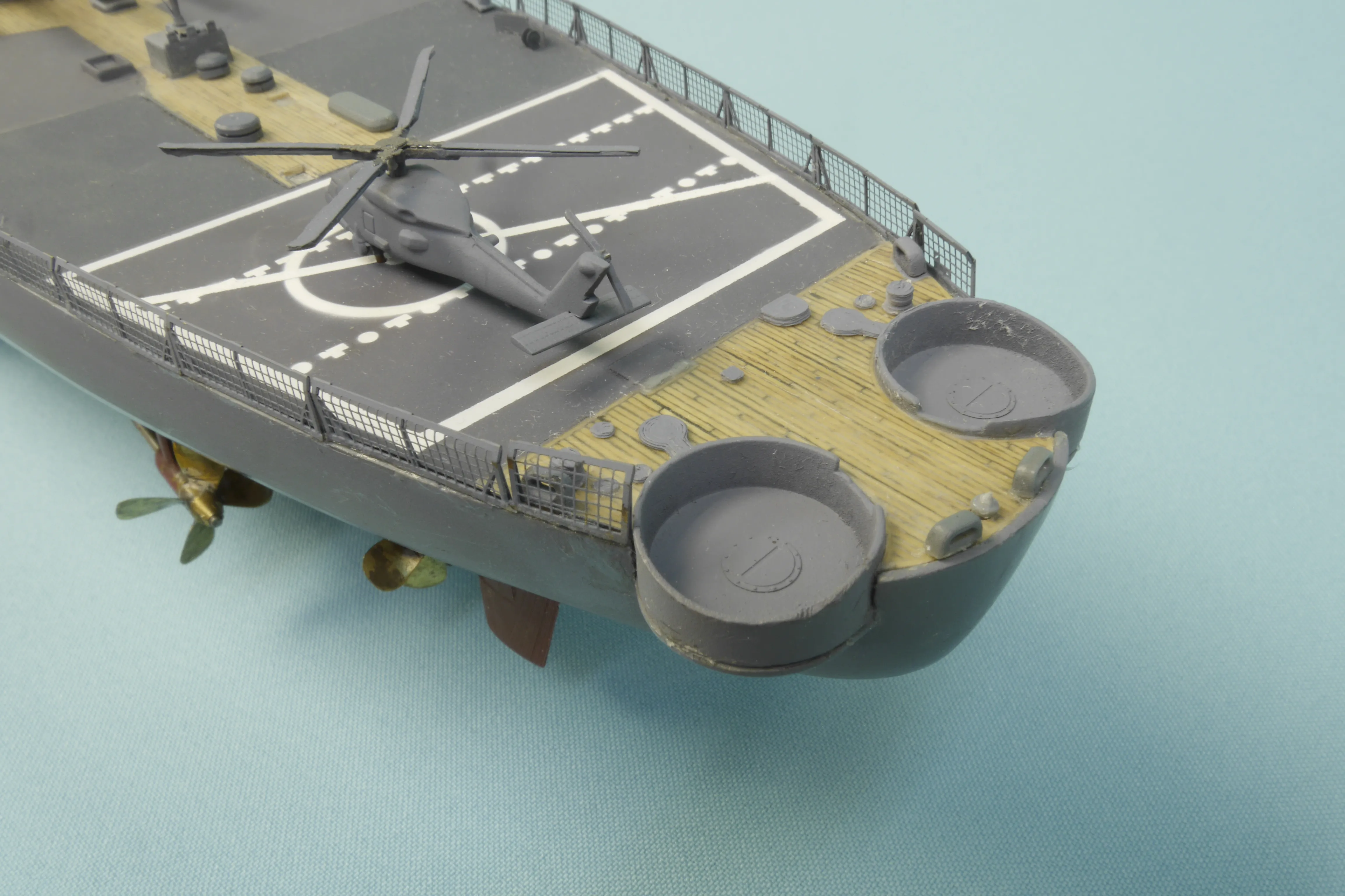 Модель корабля USS «New Jersey» (BB-62) - Верфь на Столе