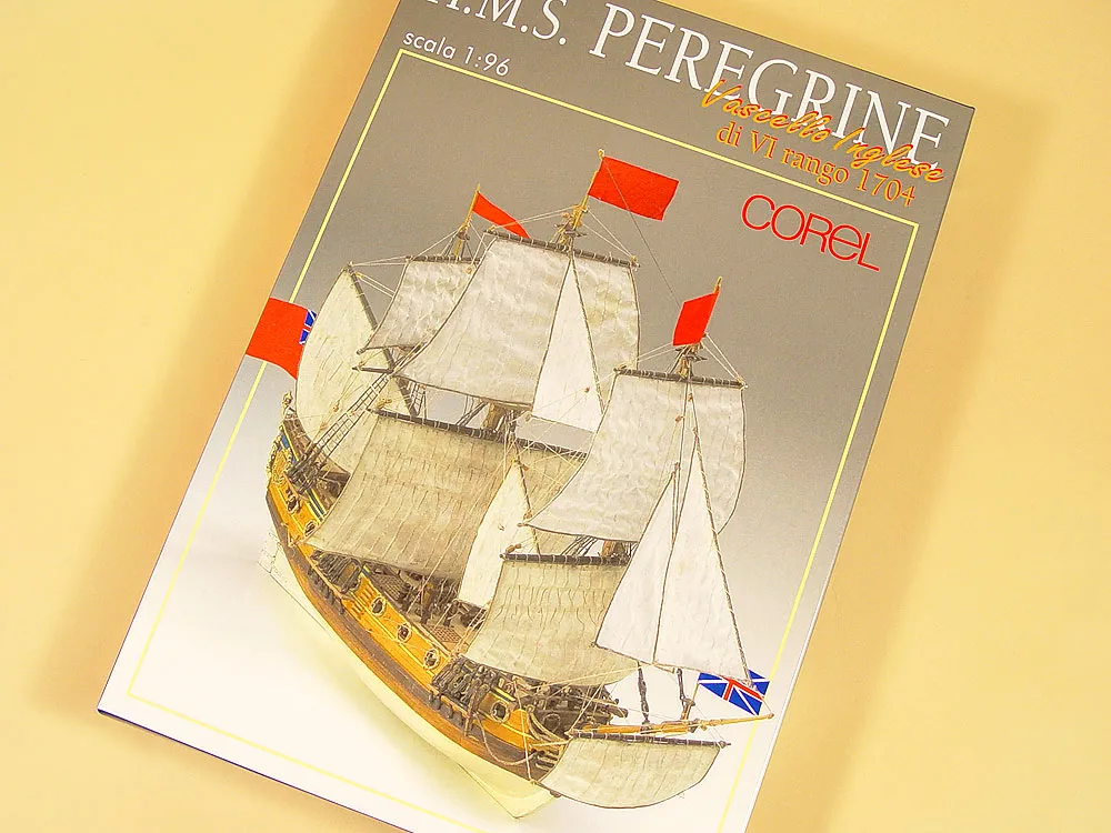 деревянная модель корабля HMS Peregrine