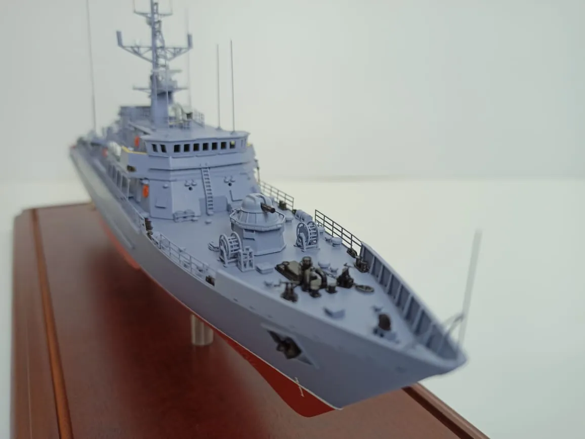 Модель корабля Противоминный корабль базовой зоны Проект 12701 - Верфь на Столе