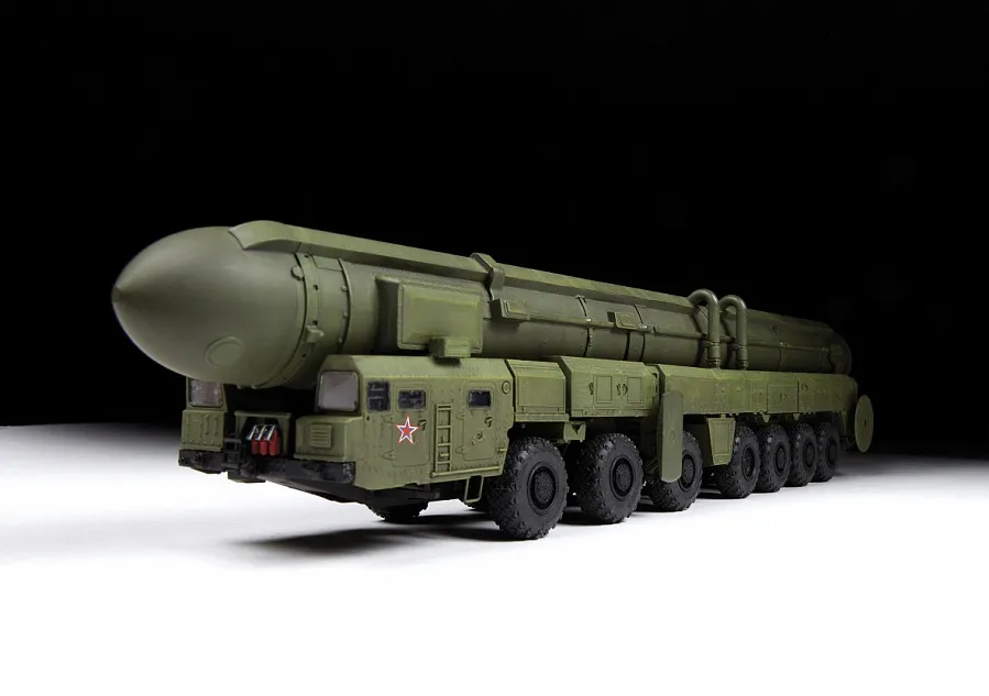 Российский ракетный комплекс стратегического назначения "Тополь" подарочный набор