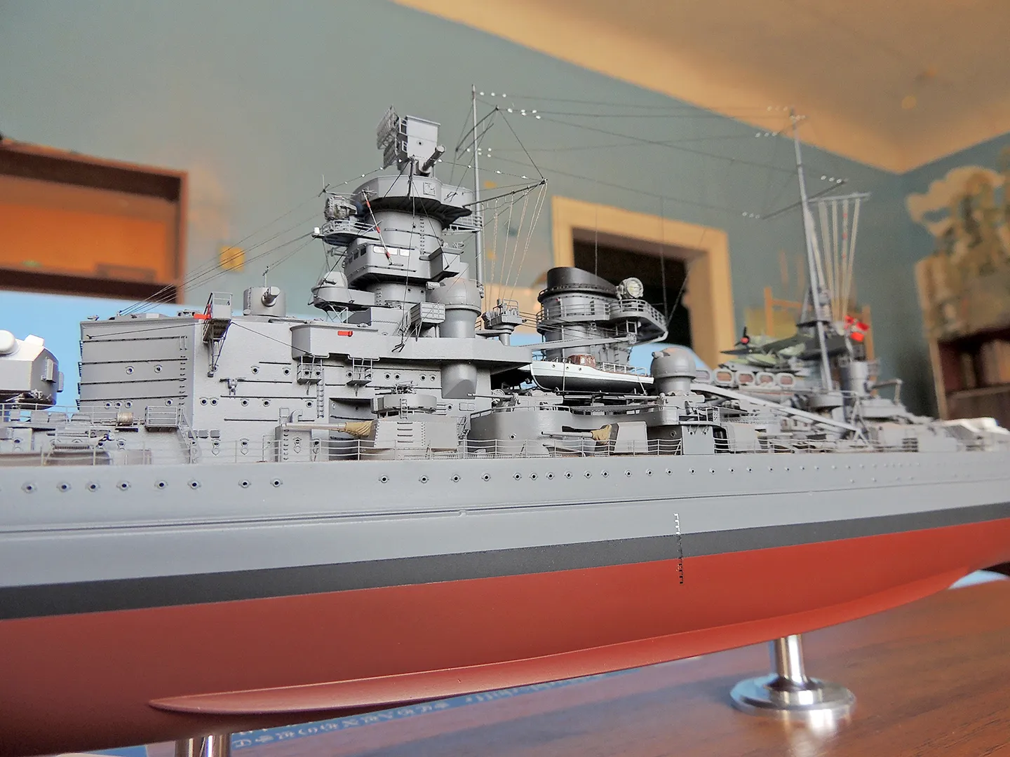 Модель корабля DKM "Sharnhorst"  - Верфь на Столе
