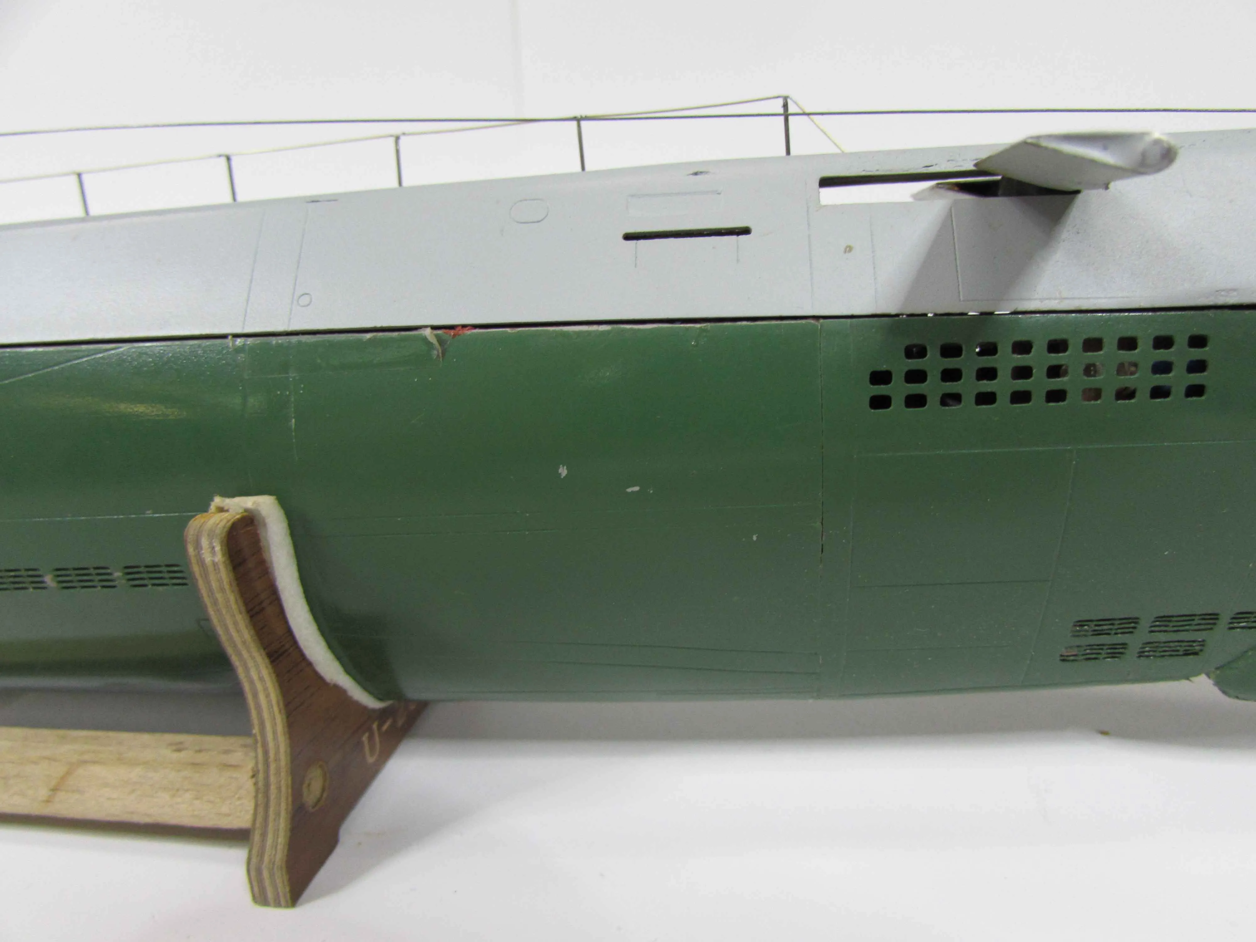 Модель корабля ДЭПЛ типа XXI U-2540 - Верфь на Столе