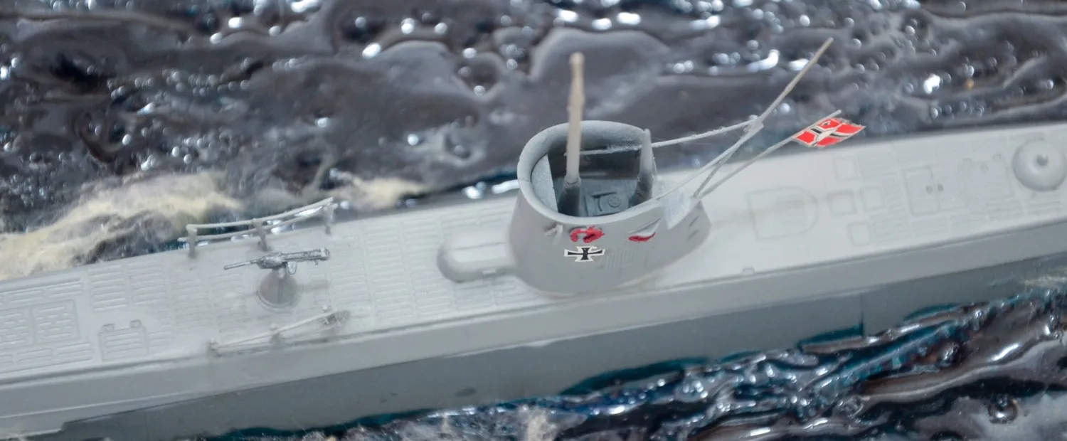 Модель корабля Подводная лодка тип 2 "U-19"   - Верфь на Столе