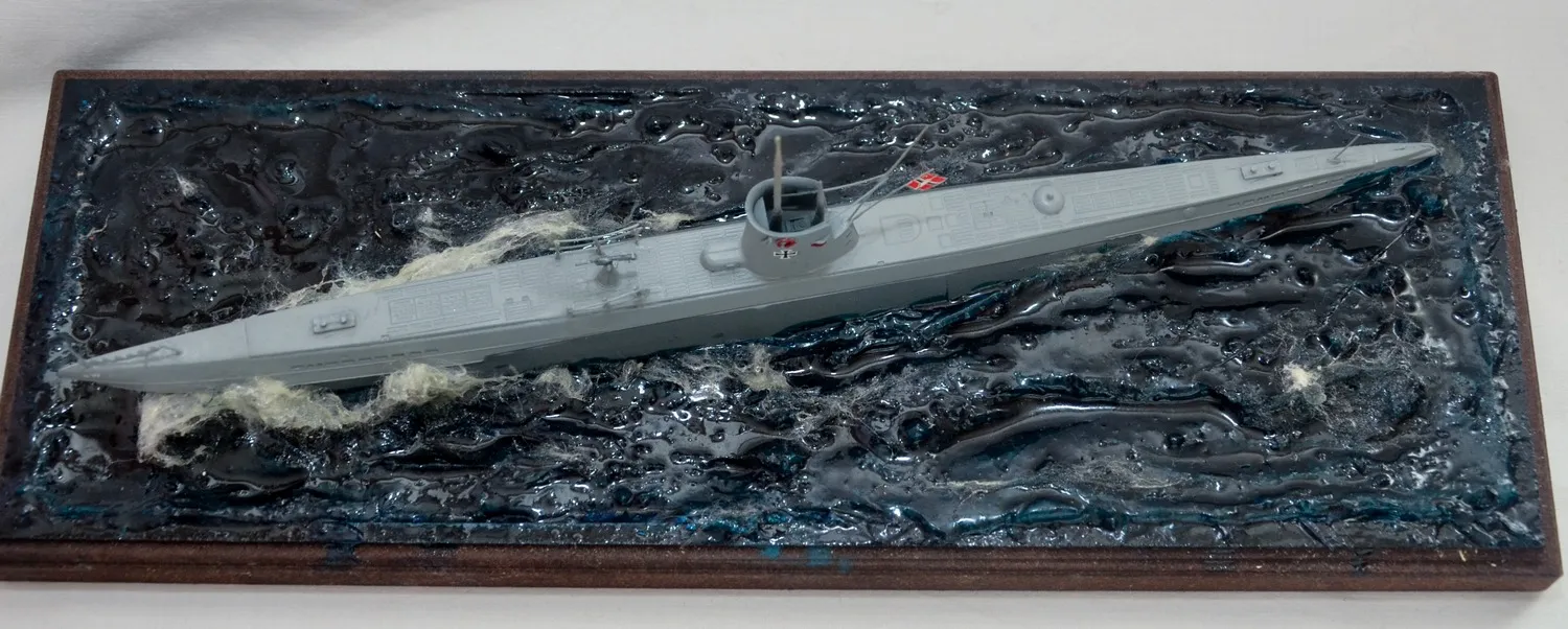 Модель корабля Подводная лодка тип 2 "U-19"   - Верфь на Столе