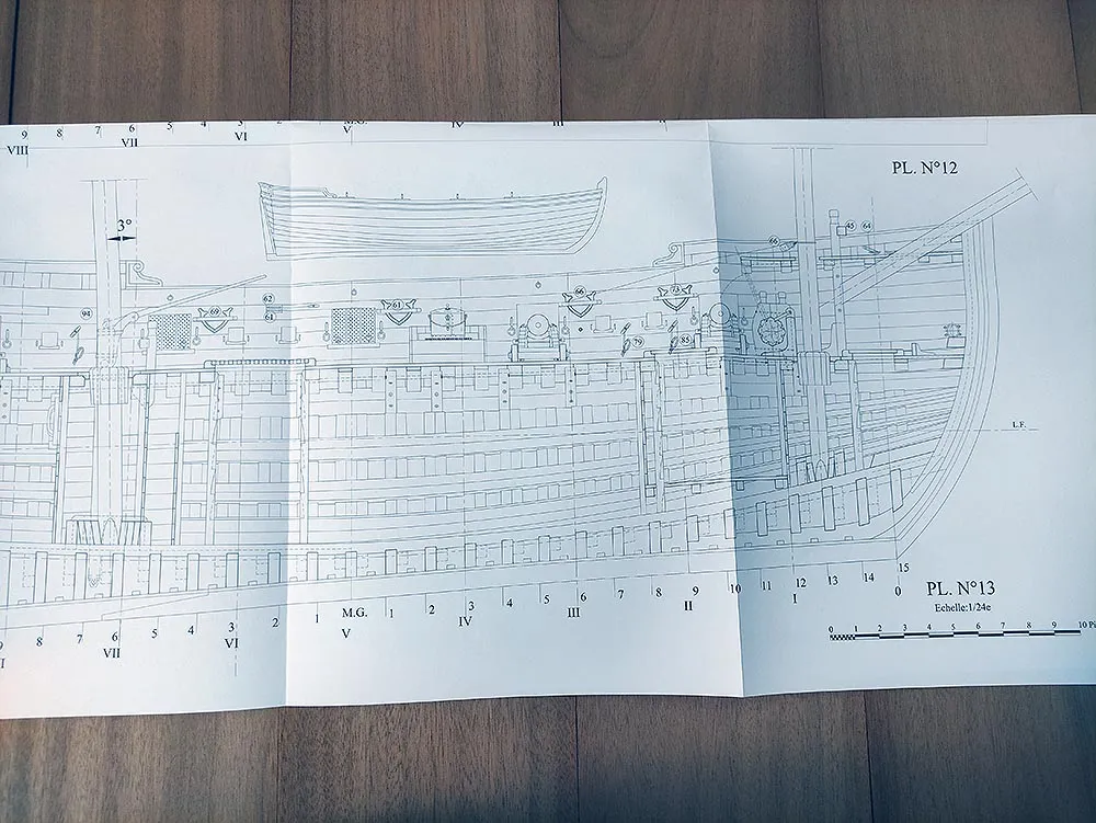 La Volage, 1693 + чертежи