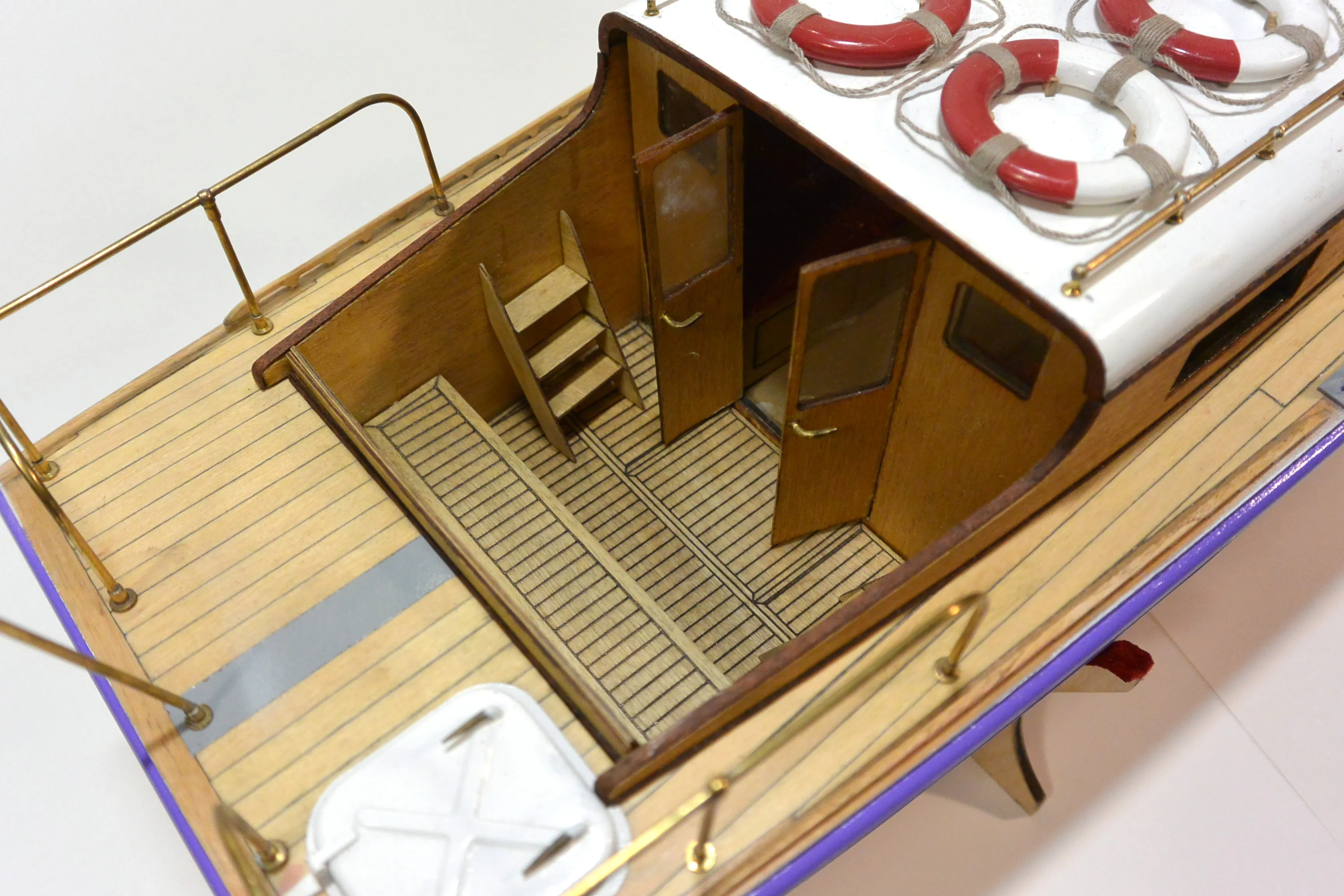 Модель корабля Адмиралтейский катер пр. 371Б - Верфь на Столе