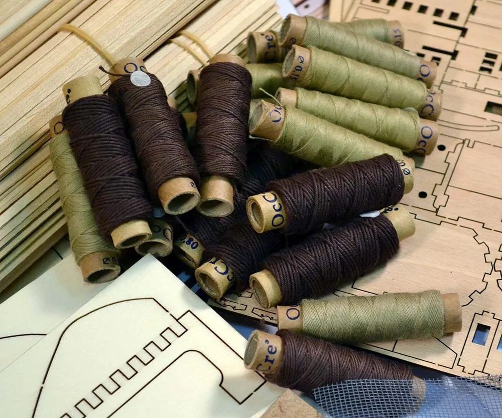 модель корабля своими руками Amerigo Vespucci