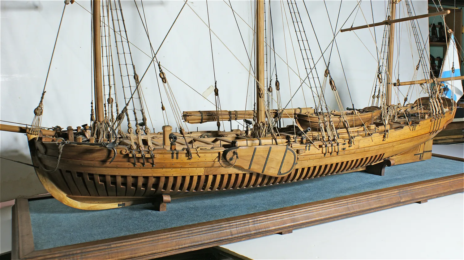 Модель корабля Дубель-шлюпка "Надежда" - Верфь на Столе