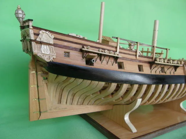 Модель корабля "La Salamandre" - Верфь на Столе