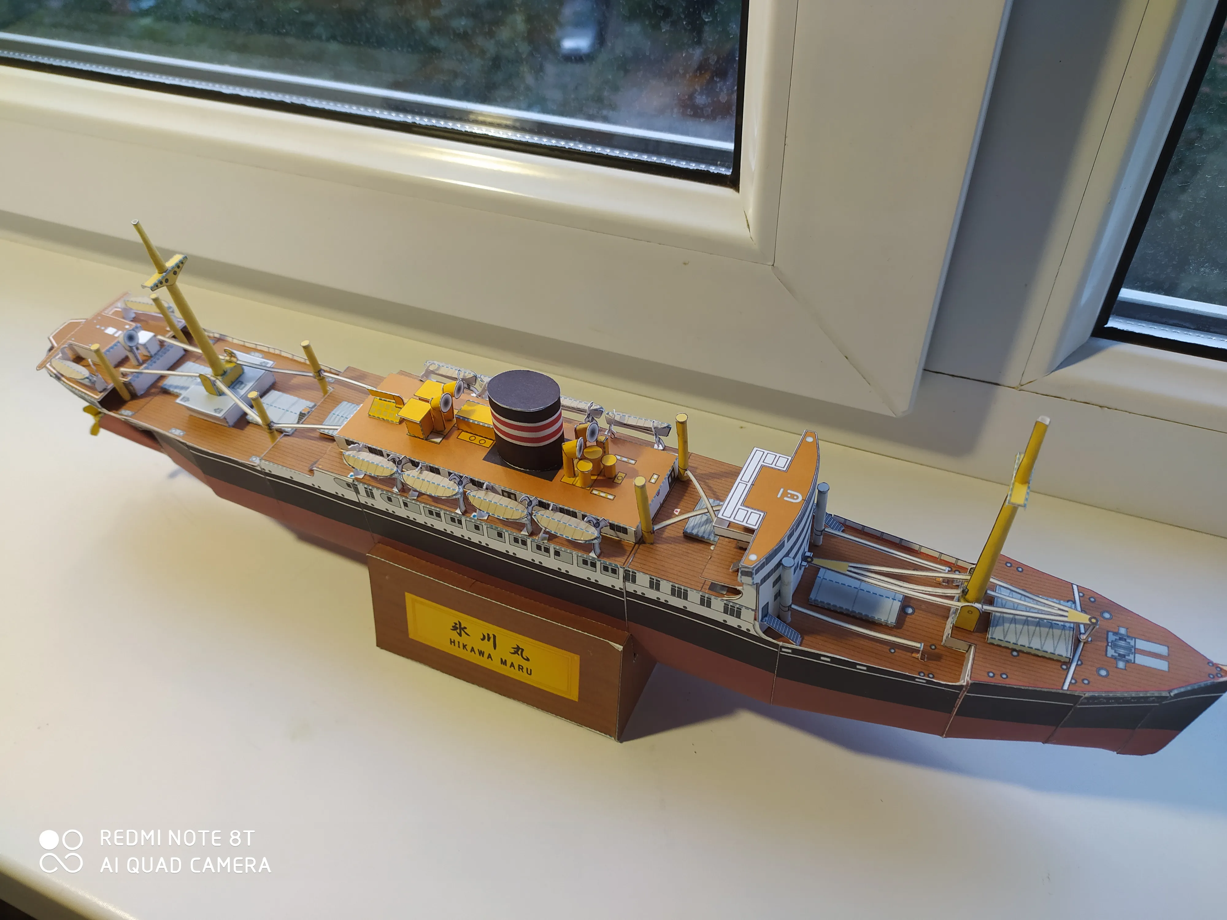 Модель корабля теплоход «Hikawa Maru» - Верфь на Столе