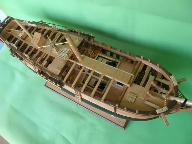 Модель корабля "La Salamandre" - Верфь на Столе