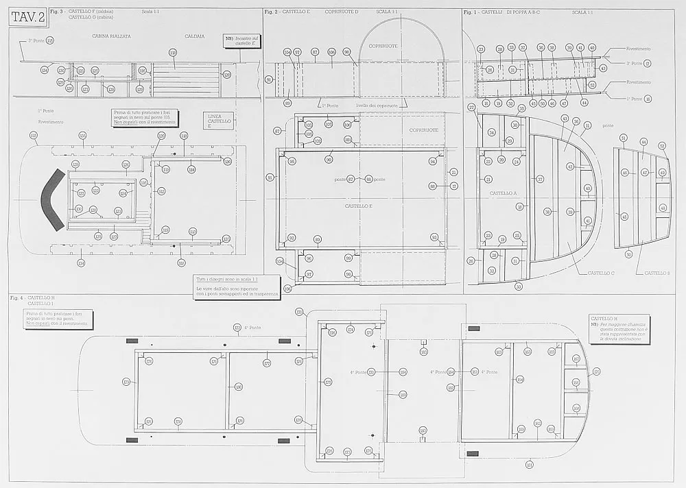 Чертеж парохода Robert E. Lee