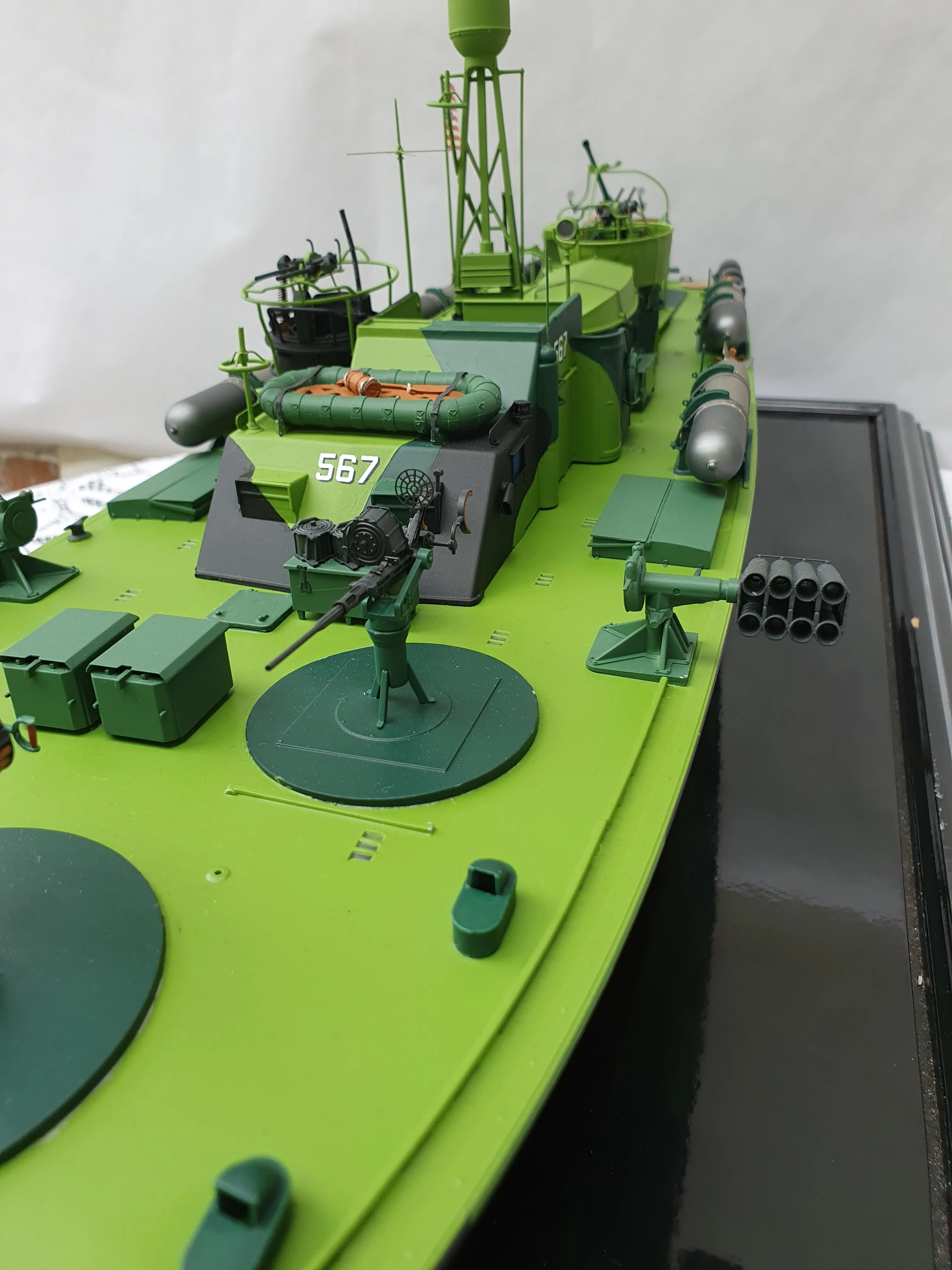 Модель корабля ELCO 80 TORPEDO BOAT PT-567 - Верфь на Столе