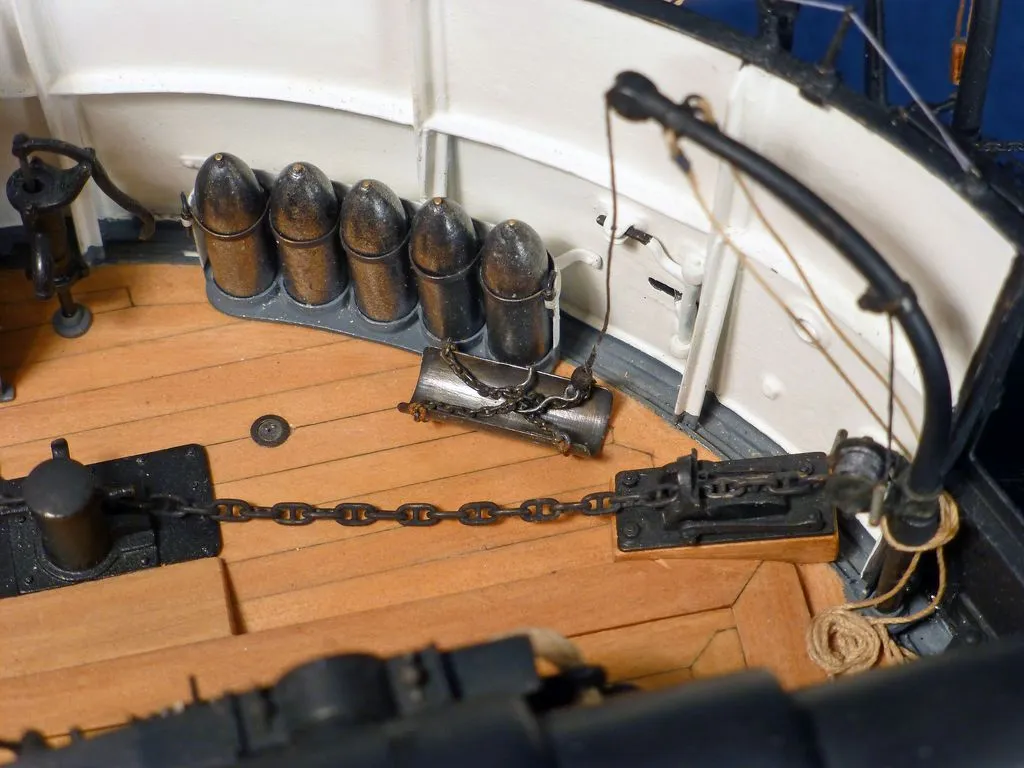 Модель корабля HMS FIDGET - Верфь на Столе