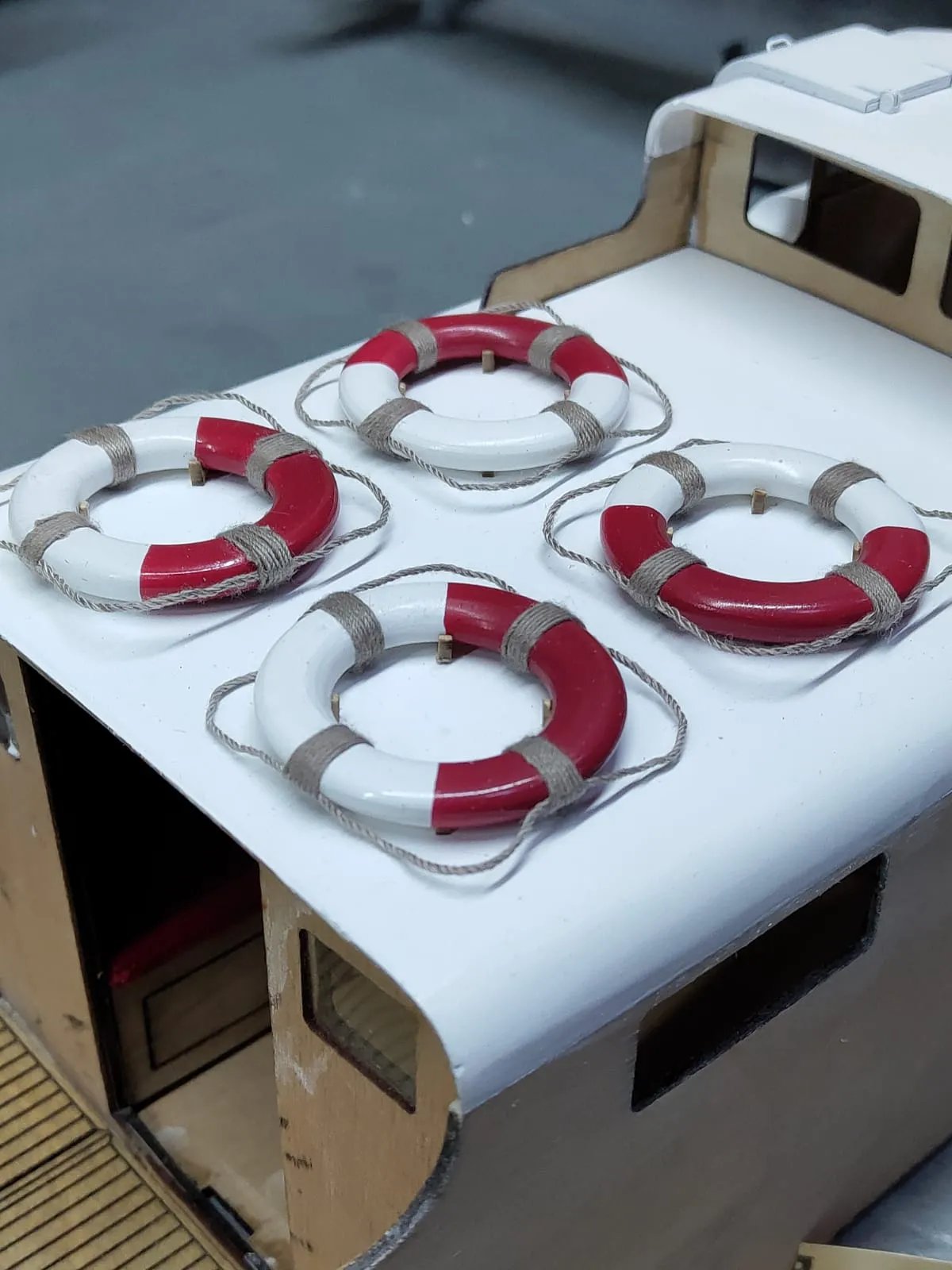 Модель корабля Адмиралтейский катер пр. 371Б - Верфь на Столе