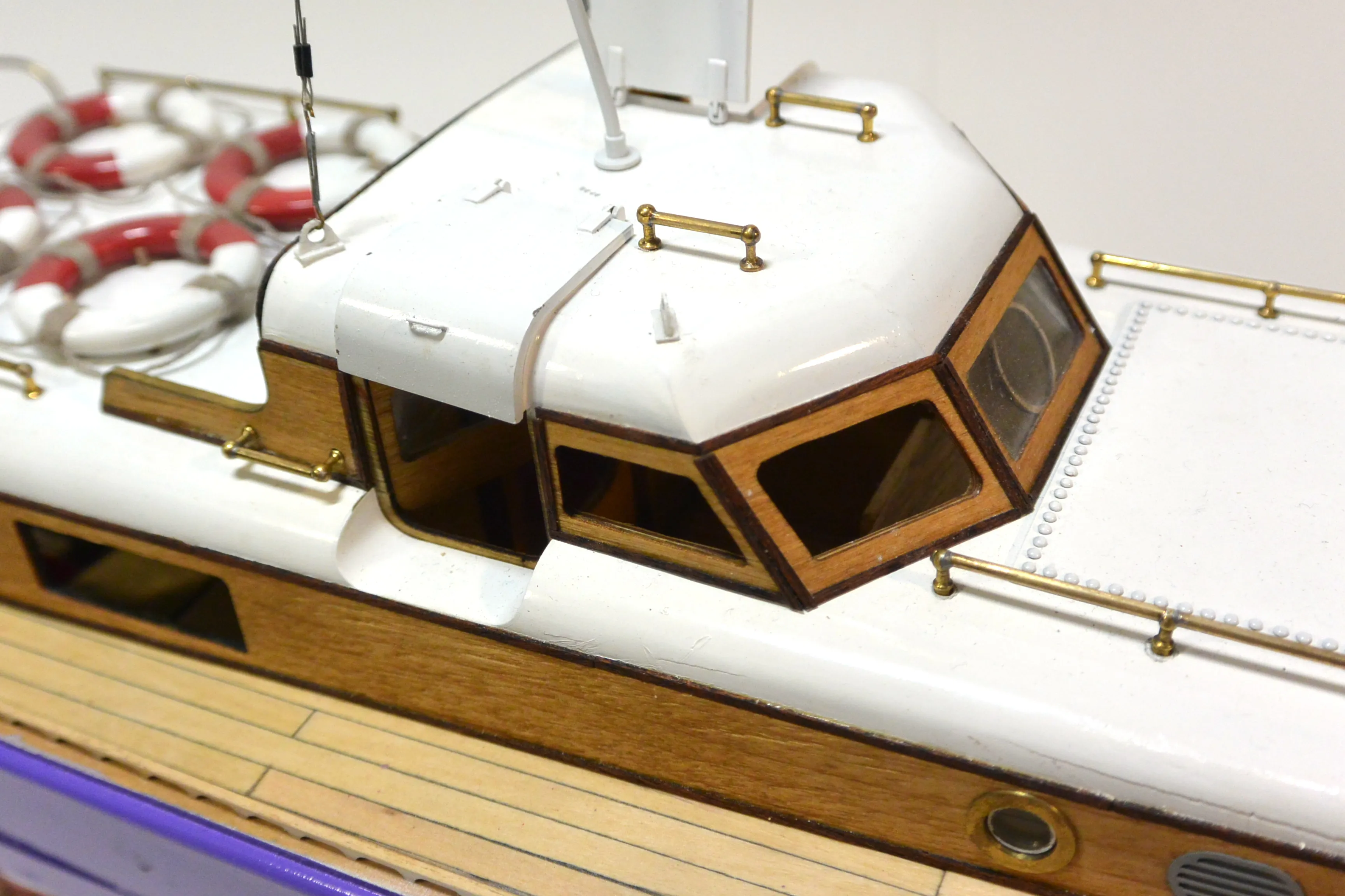 Модель корабля Адмиралтейский катер пр. 371Б - Верфь на Столе