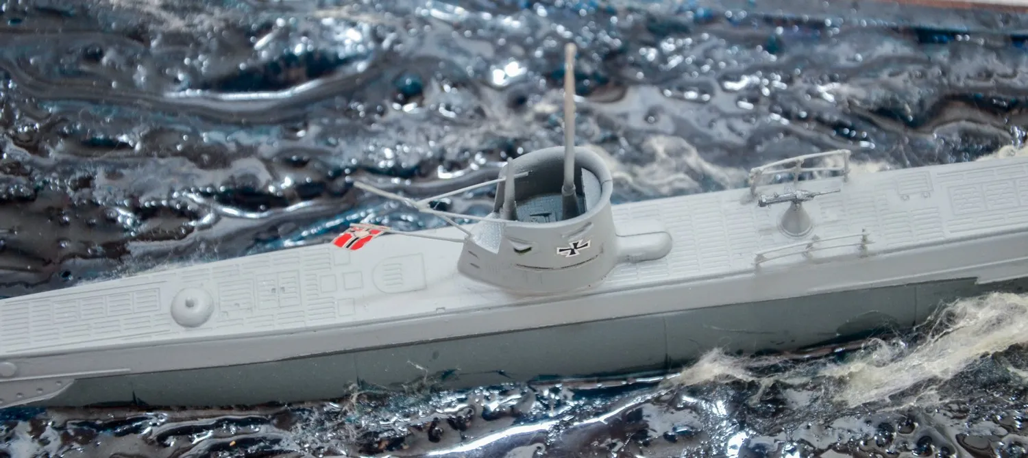 Модель корабля Подводная лодка тип 2 "U-19"   - Верфь на Столе