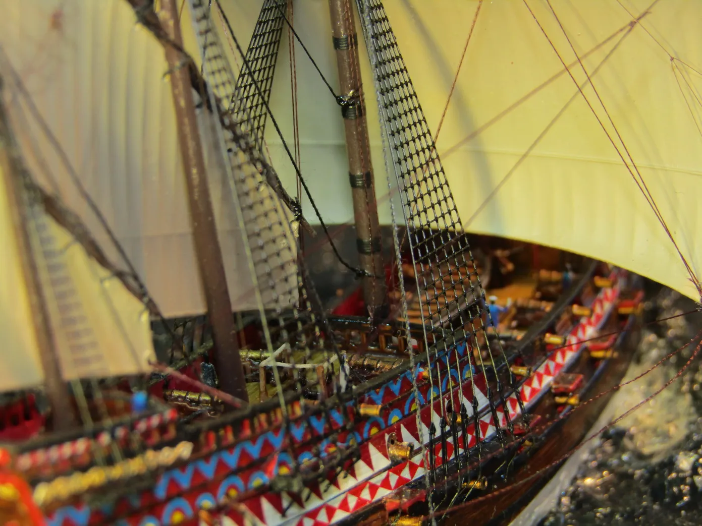 Модель корабля HMS “Revenge” 1577 - Верфь на Столе