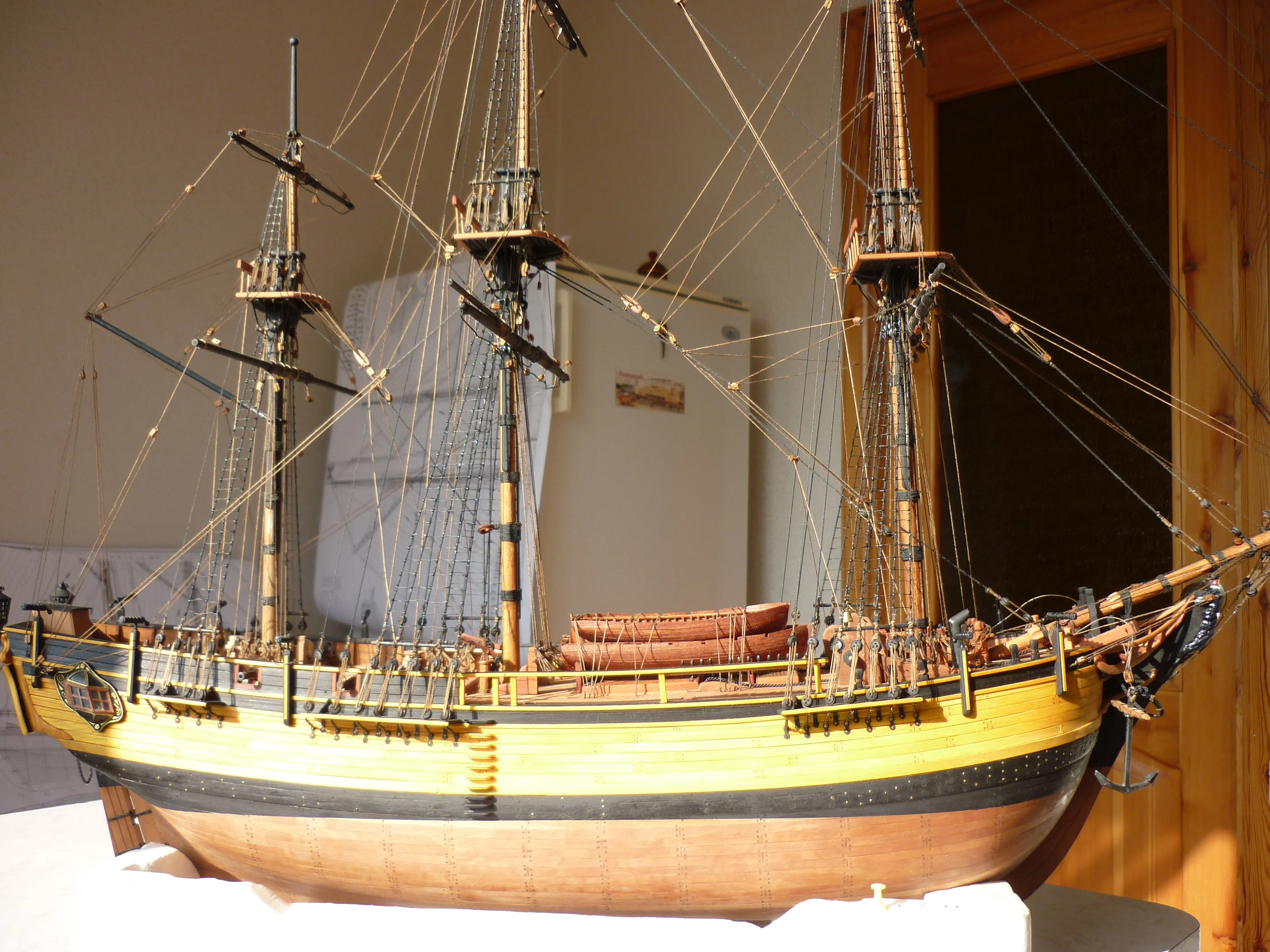 Модель корабля Парусник «Bounty» - Верфь на Столе