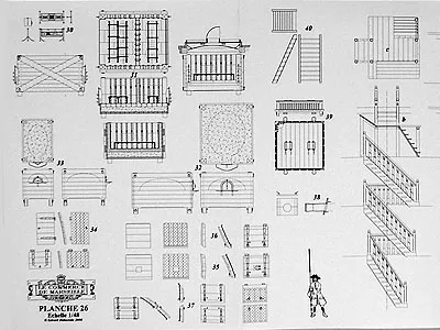 Le Commerce de Marseille, 1788 + чертежи