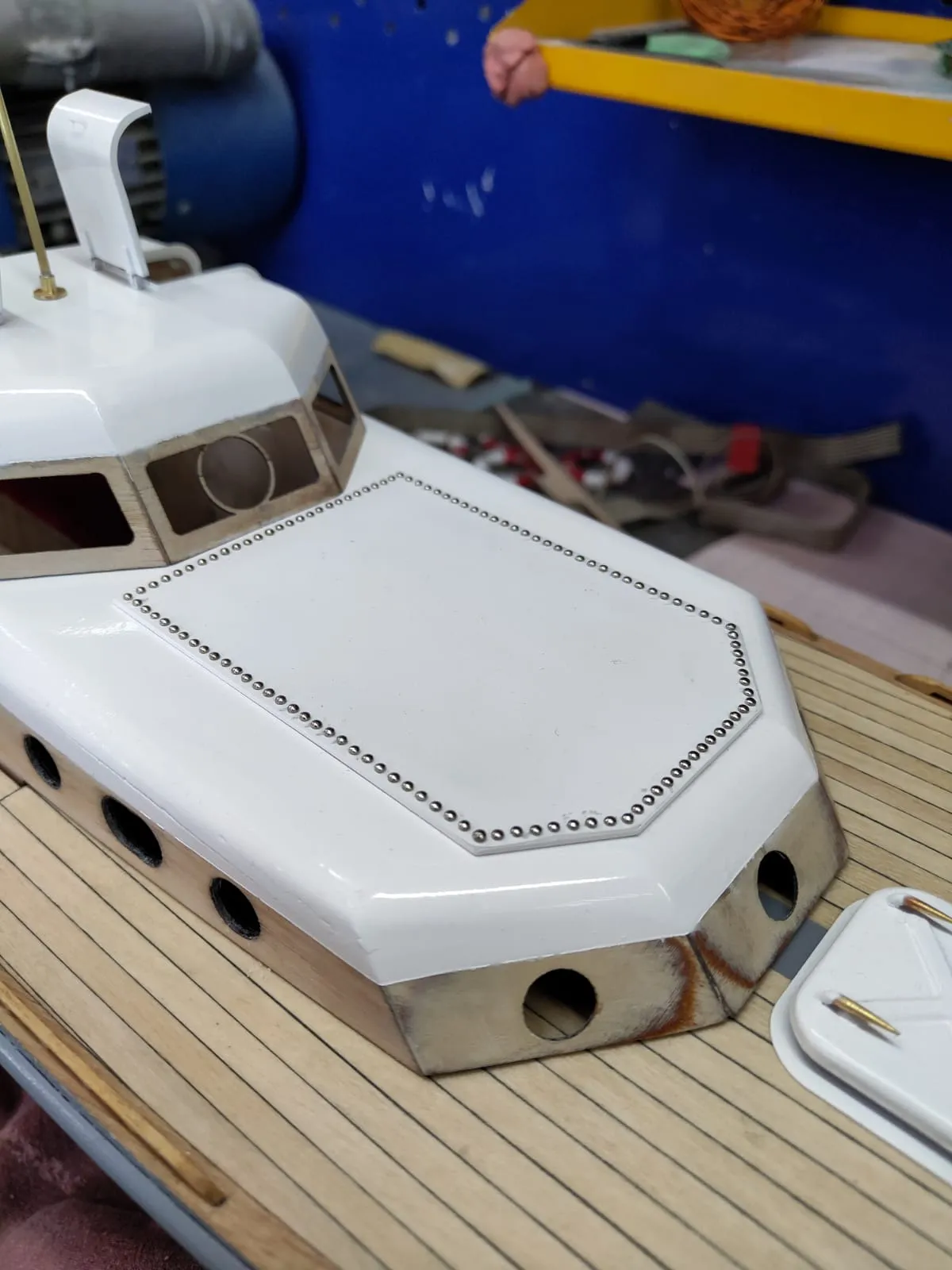 Модель корабля Адмиралтейский катер пр. 371Б - Верфь на Столе