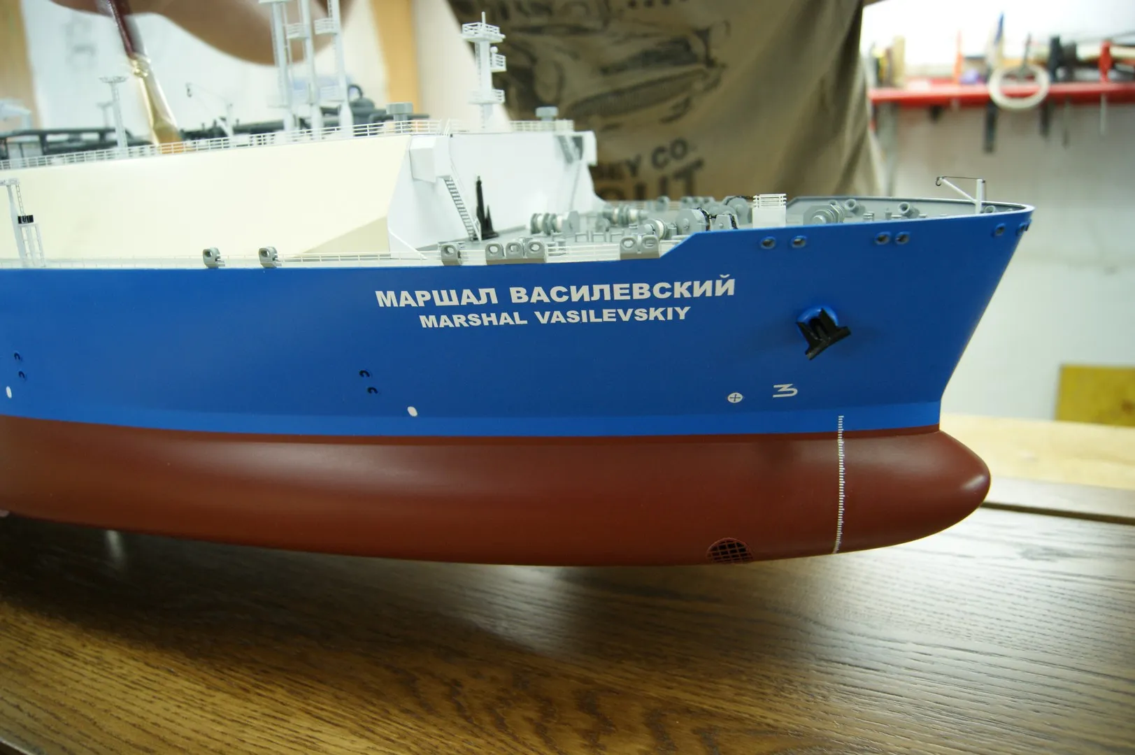 Модель корабля ПРГУ «Маршал Василевский» - Верфь на Столе