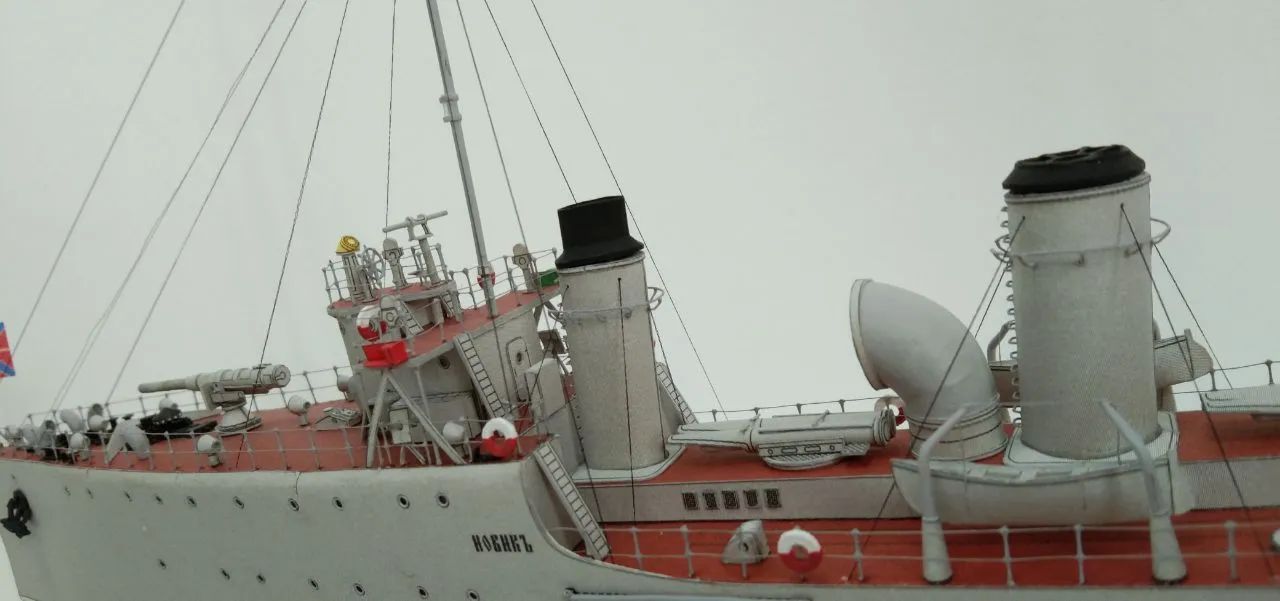 Модель корабля Эскадренный миноносец «Новикъ» 1913 г. - Верфь на Столе