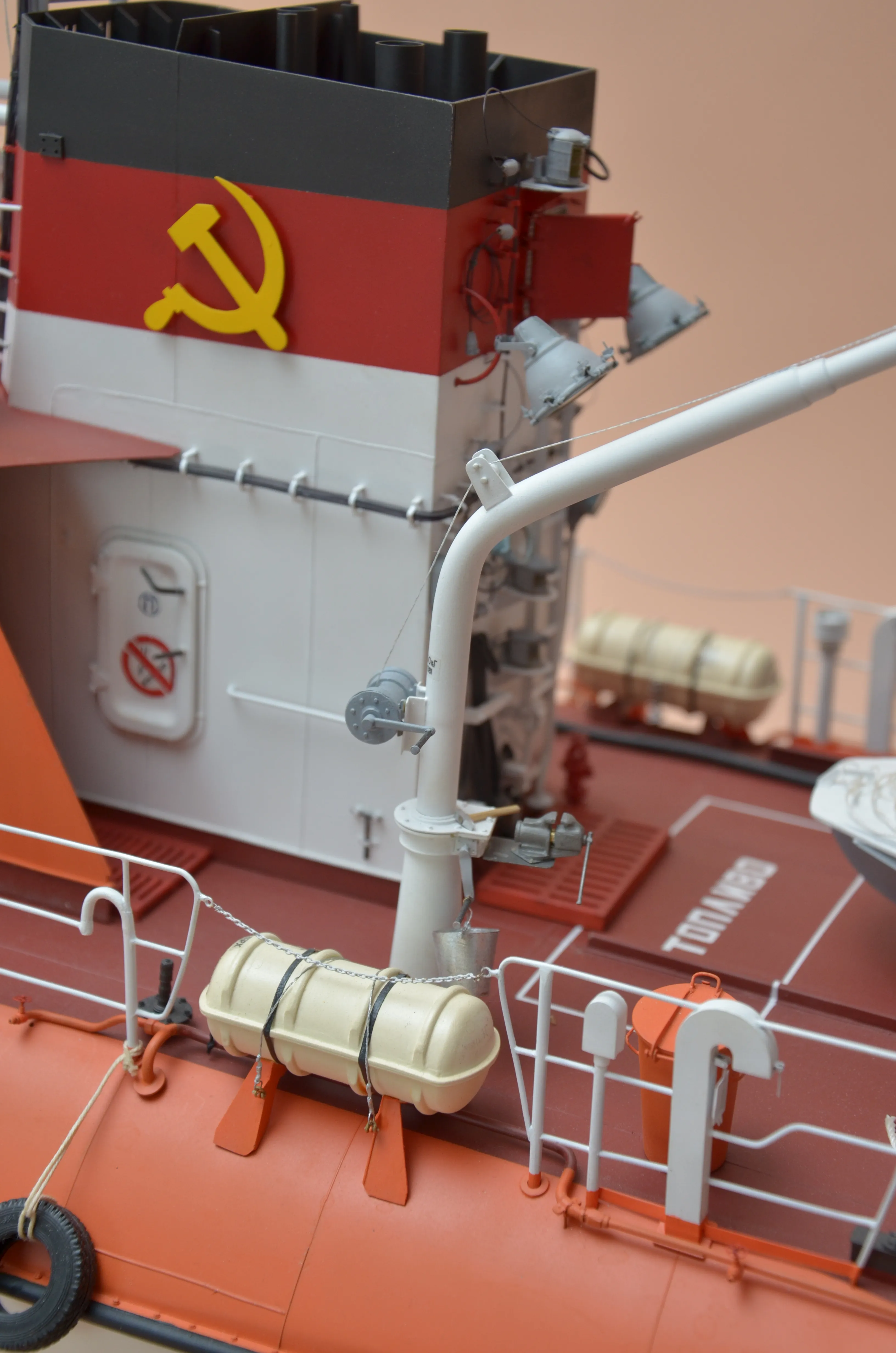 Модель корабля Всепогодный спасательный катер (ВСК) "МЕТЕЛЬ", пр. 1458 - Верфь на Столе