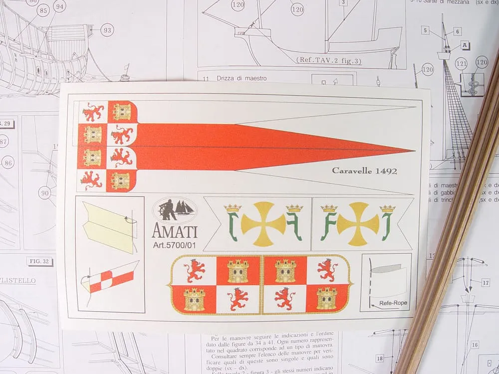 модель корабля Santa Maria (Санта Мария)