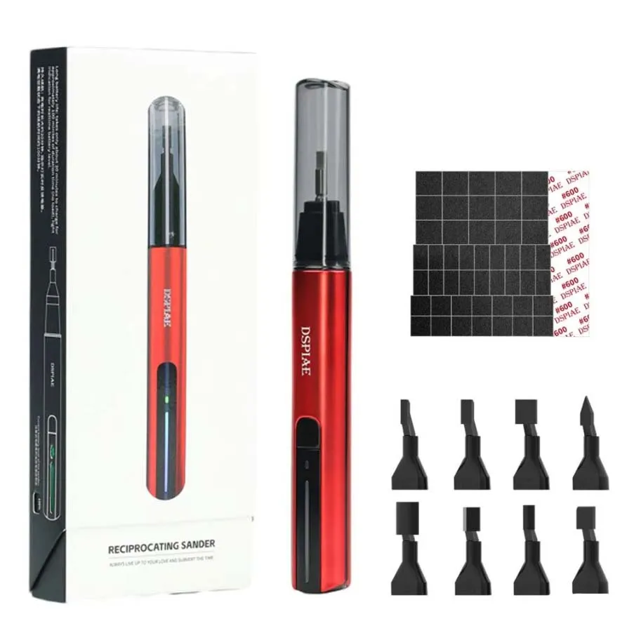 Аккумуляторная миниатюрная линейная шлифмашинка 