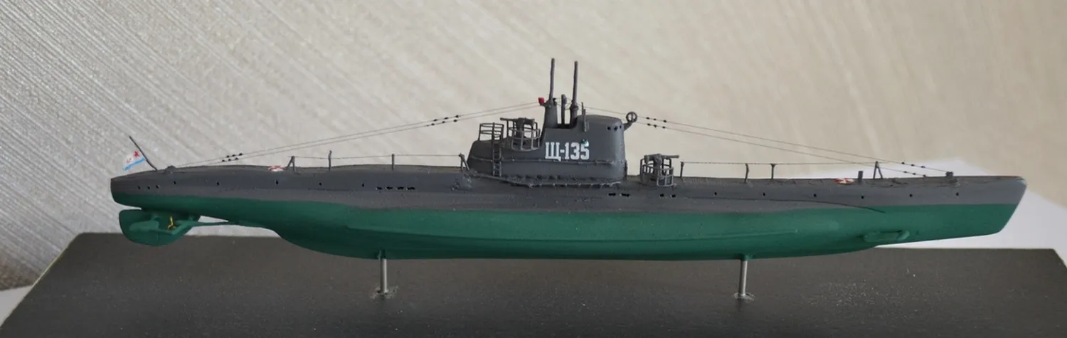 Модель корабля Подводная лодка типа Щука "135" - Верфь на Столе
