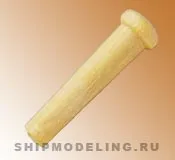 Деревянный гвоздь, самшит, 11мм, 10шт