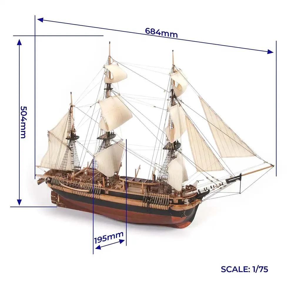 модель корабля своими руками HMS Erebus