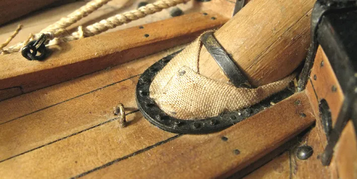 Модель корабля LA SALAMANDRE - Верфь на Столе