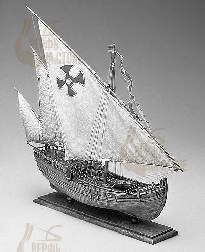 Чертеж корабля Nina