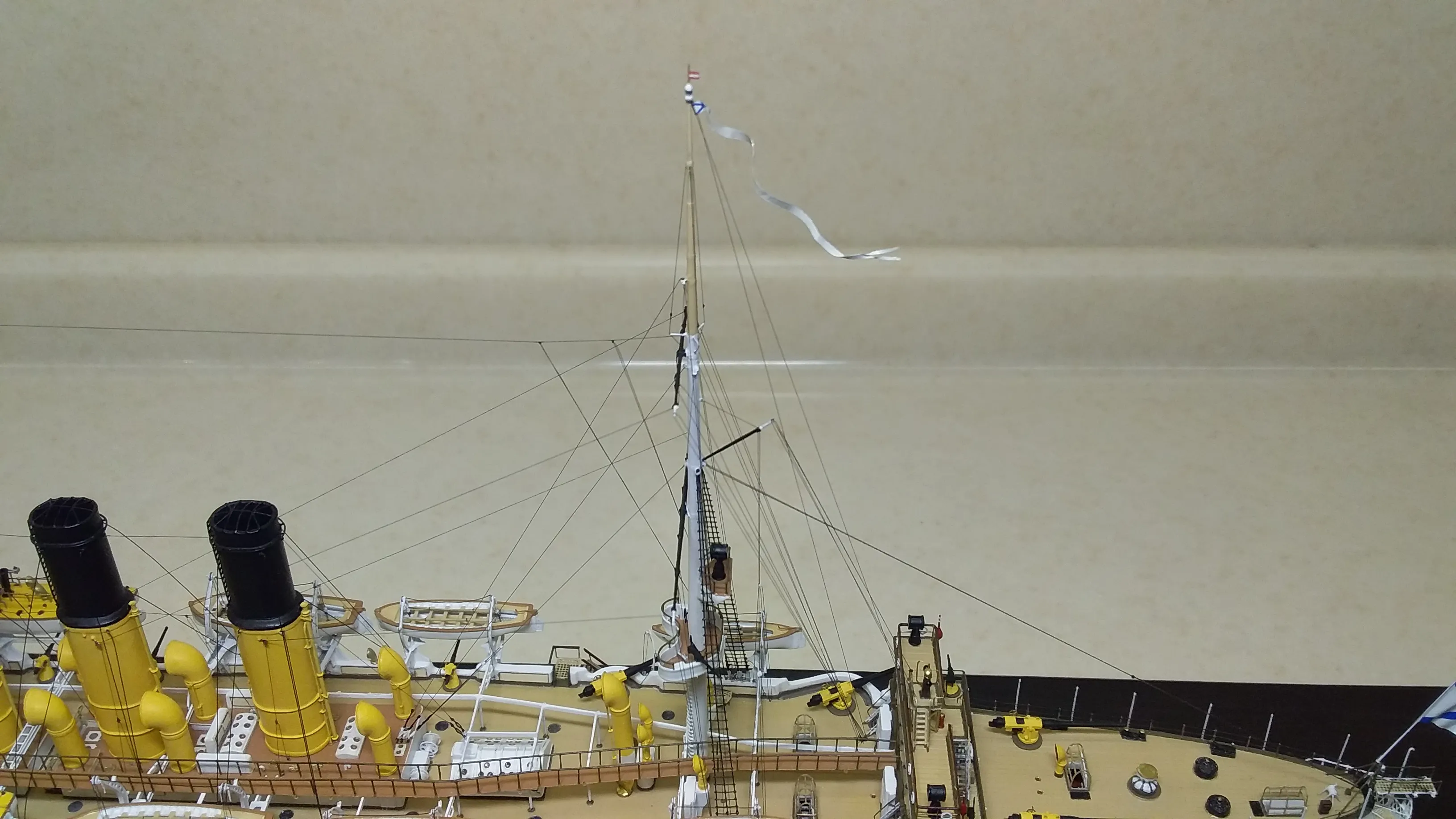 Модель корабля Бронепалубный крейсер 1 ранга «Варяг» - Верфь на Столе