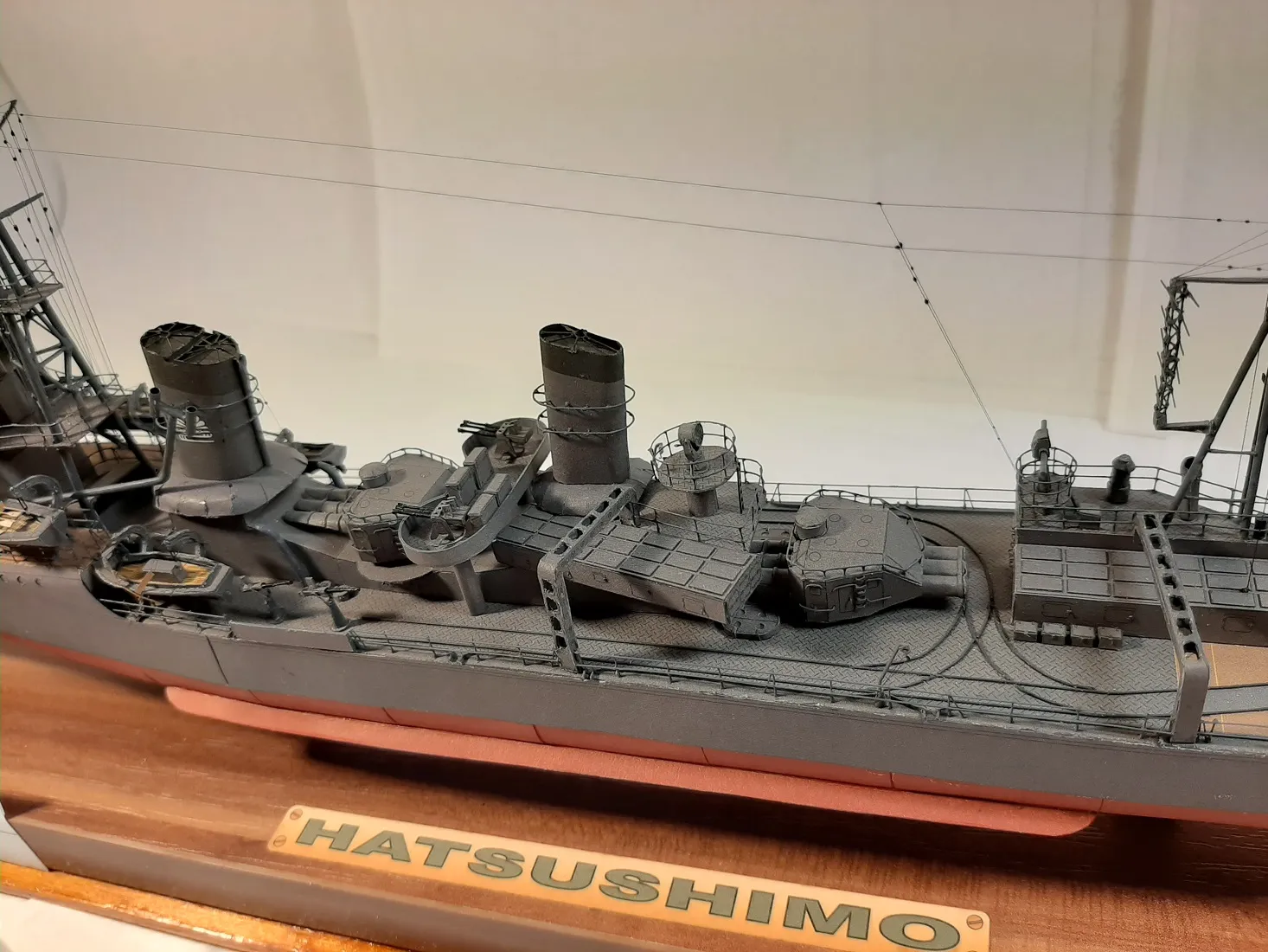 Модель корабля IJN "Hatsushimo" - Верфь на Столе