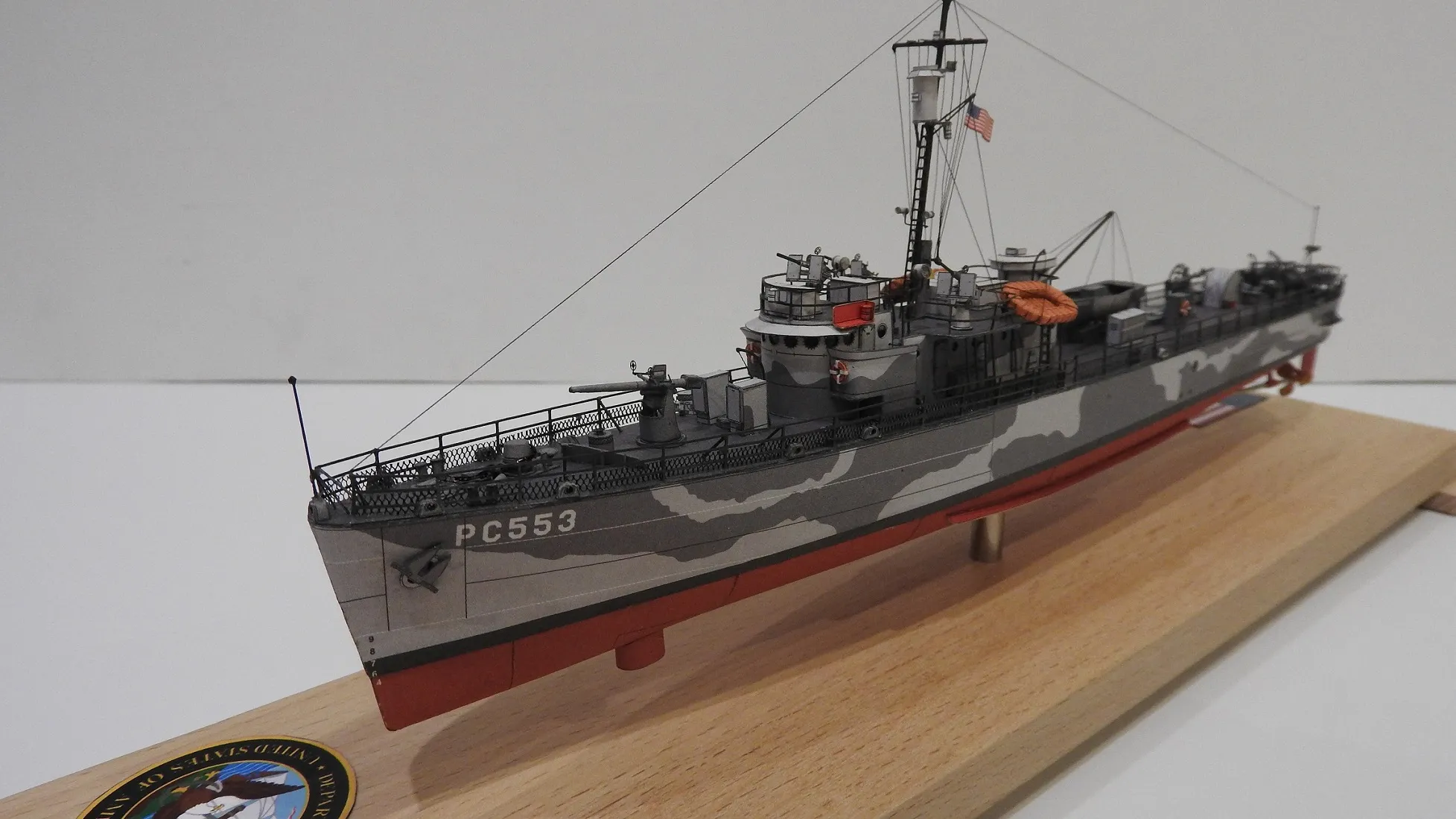 Модель корабля РС-553 - Верфь на Столе