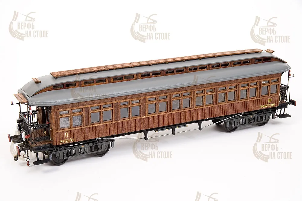 модель паровоза Модель вагона Costa Coach