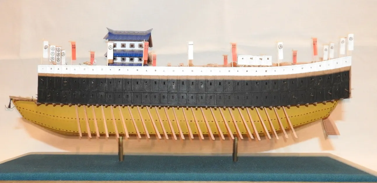 Модель корабля О'Атакебуне - Верфь на Столе