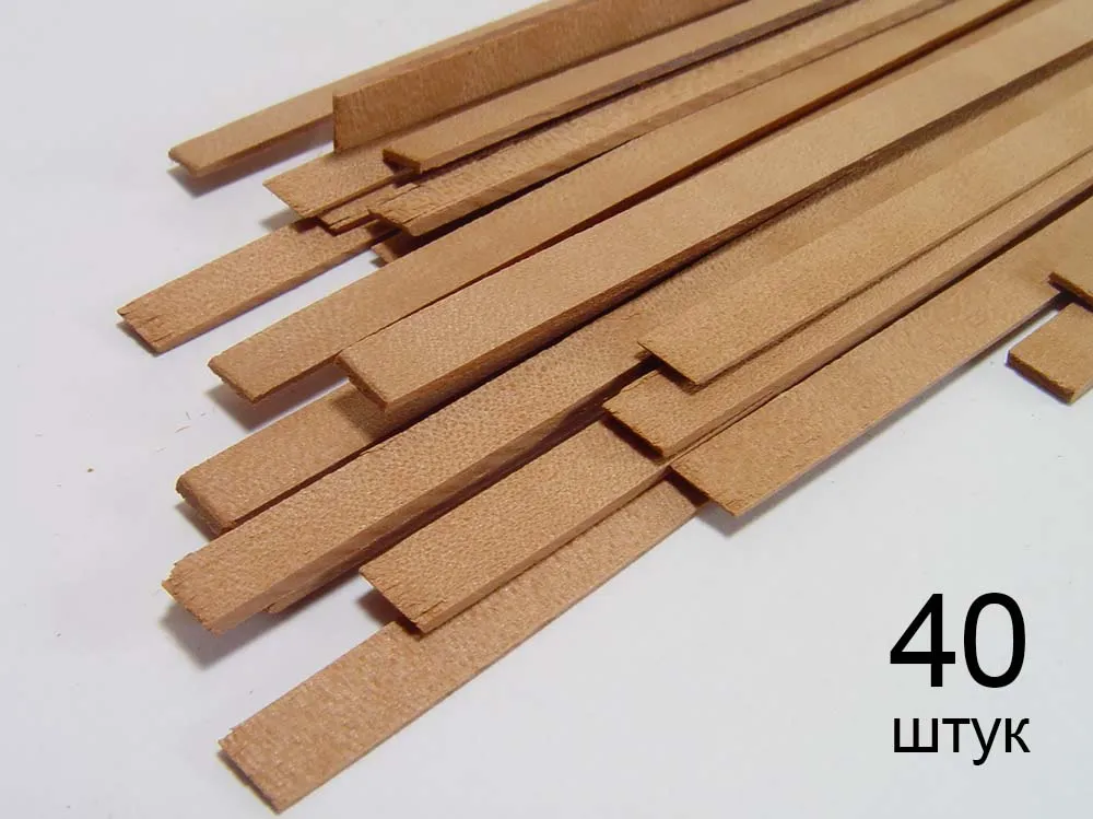 Рейка 0,5х6 мм, груша, 40 шт