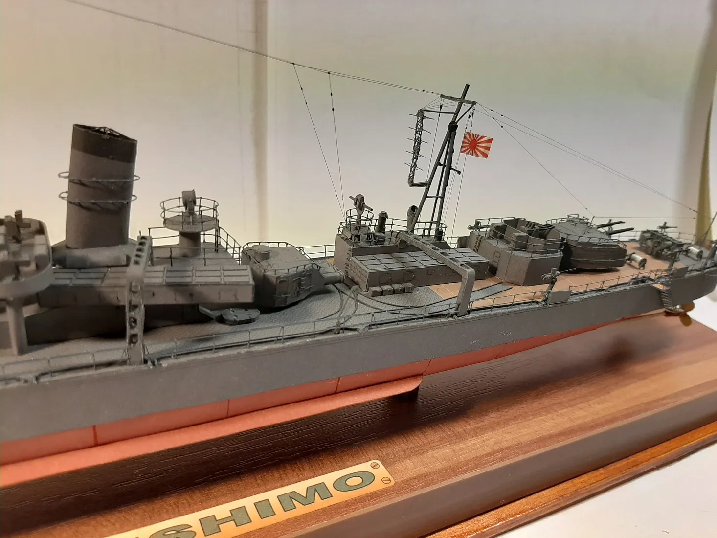 Модель корабля IJN "Hatsushimo" - Верфь на Столе