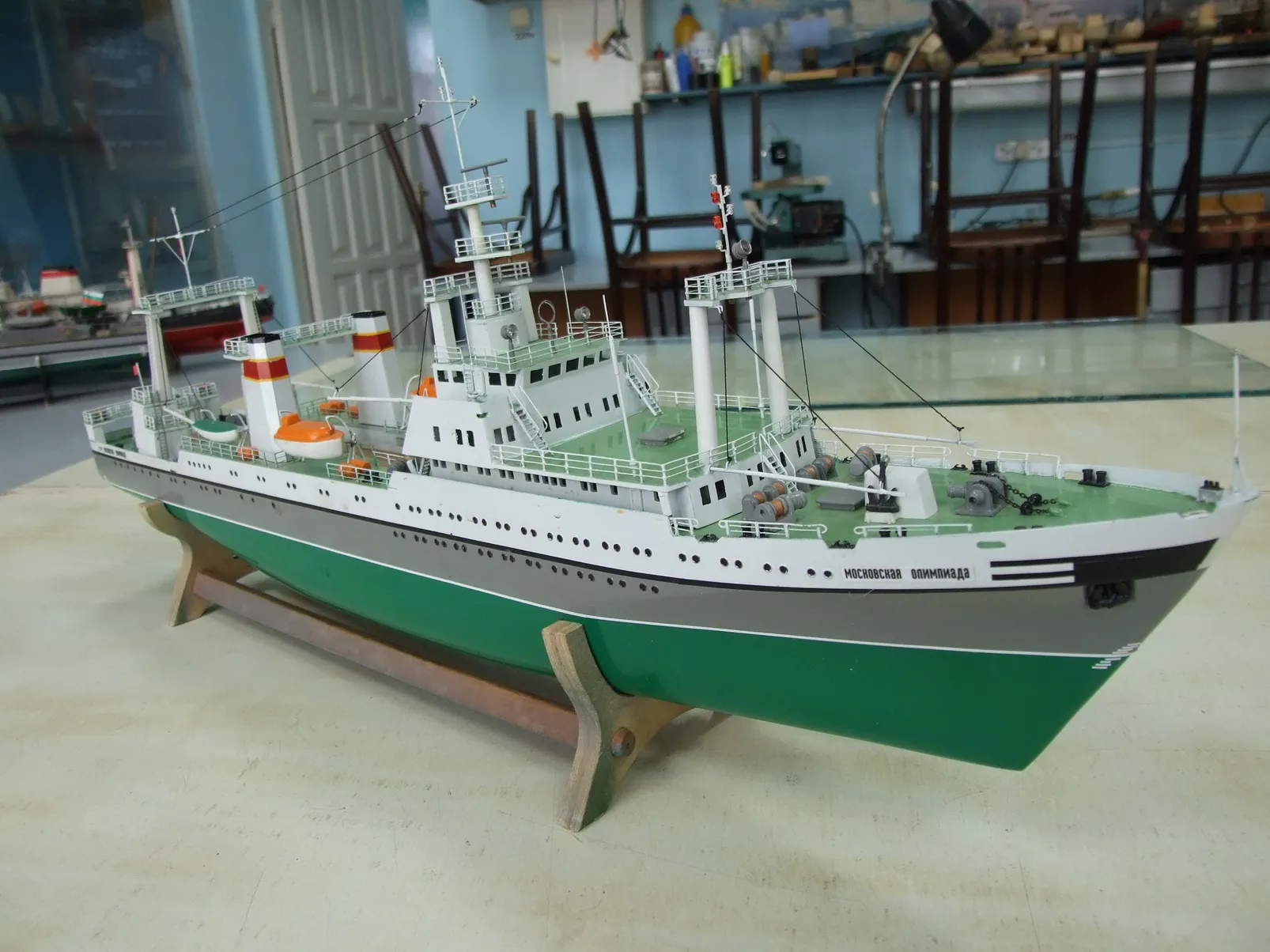 Модель корабля «Московская олимпиада» - Верфь на Столе